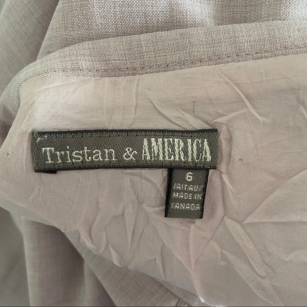TERRA NOSTRA Lilac Midi Skirt -Size 6 - Picture 7 of 13
